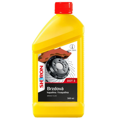 SHERON Brzdová kapalina DOT 3 500 ml