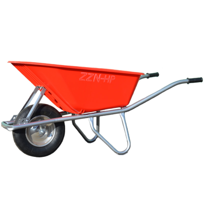 ZZN Kolečko zahradní 100 l, červené - AT100ZPLR