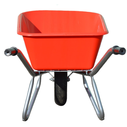 ZZN Kolečko zahradní 100 l, červené - AT100ZPLR