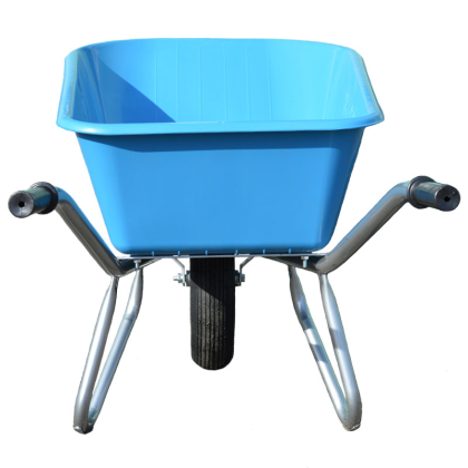 ZZN Kolečko zahradní 100 l, modré - AT100ZPLB