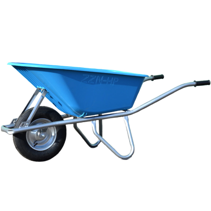 ZZN Kolečko zahradní 100 l, modré - AT100ZPLB