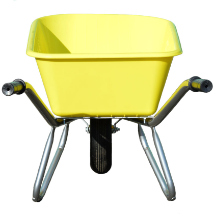 ZZN Kolečko zahradní 100 l, žluté - AT100ZPLY