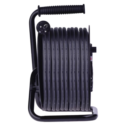 EMOS Naviják PKB 230V 25m 4 zasuvky gumovy 2,5mm P084253