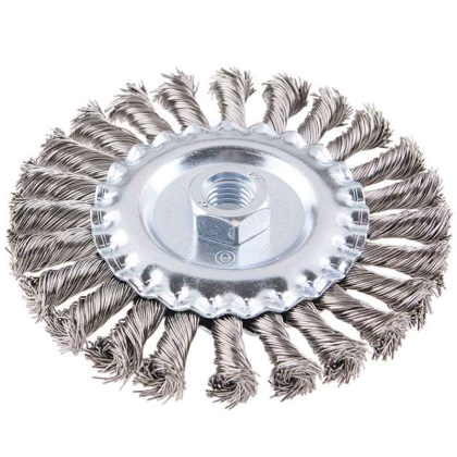 FESTA kartáč rotační s copy 125 mm M14 nerez - 22040