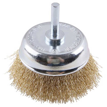 FESTA kartáč rotační hrnkový drátěný 75 mm stopkový - 22031