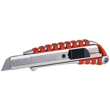 FESTA Nůž odlamovací 18mm L25 ALU tlačítková aretace 16145