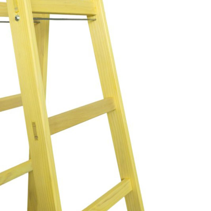 LEVIOR Štafle malířské dřevěné EXPERT, 5 příček, L=166,5 cm, 48435