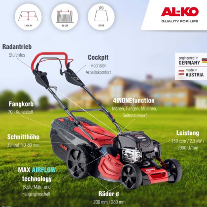 AL-KO Benzínová sekačka 473 VS-B Premium 123029