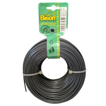 BISON Struna sekací (kruhová) ARMED PROFI 2,7mm x 100m, šedá - 344