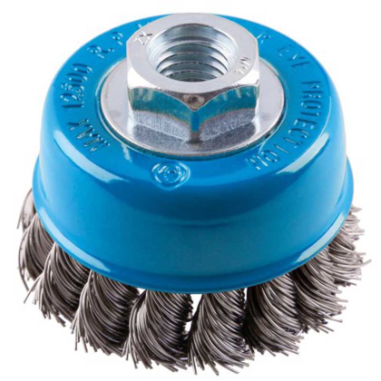 FESTA kartáč rotační hrnkový s copy 65 mm M14 nerez - 22037