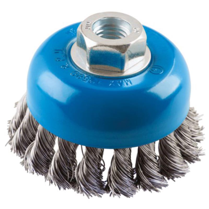 FESTA kartáč rotační hrnkový s copy 80 mm M14 nerez - 22038