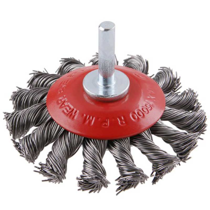 FESTA kartáč rotační miskový s copy 75 mm stopkový - 22025