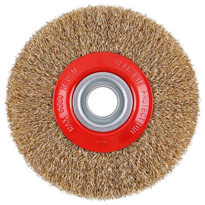 FESTA kartáč rotační drátěný s otvorem 125x20 mm, 22008