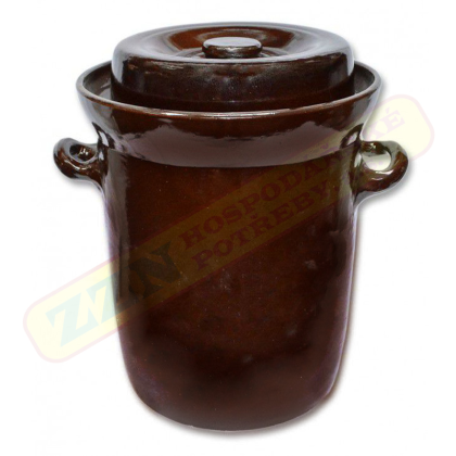 Nádoba na zelí s víkem, objem 25l