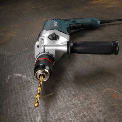 EXTOL Industrial vrtačka s příklepem, Click-lock, 1050W, 8790051