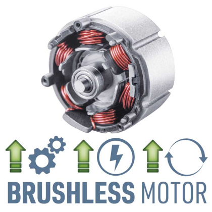 EXTOL Premium Aku vrtací šroubovák s příklepem, SHARE20V, BRUSHLESS, 2 Ah, 8891808