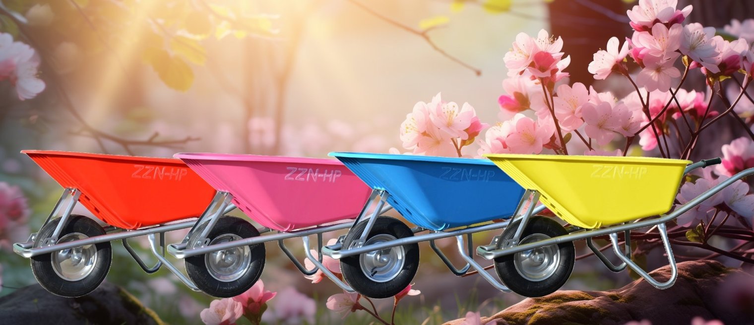 <b>Zahradní kolečka</b>Jaro hýří barvami!