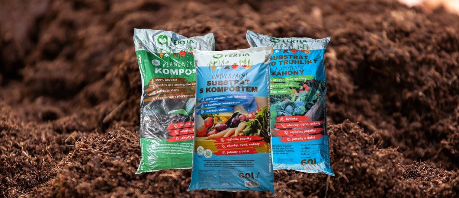 <b>Substráty FERTIA</b>Vyvážené složení pro maximální výsledky