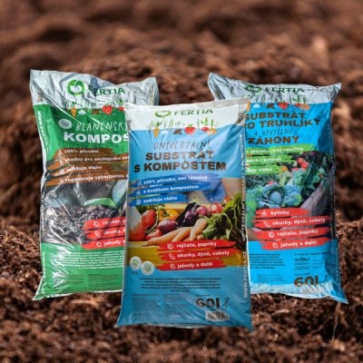 <b>Substráty FERTIA</b>Vyvážené složení pro maximální výsledky